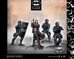 Batman Miniature Game: Commissioner Gordon & Swat Team Starter Knight Models